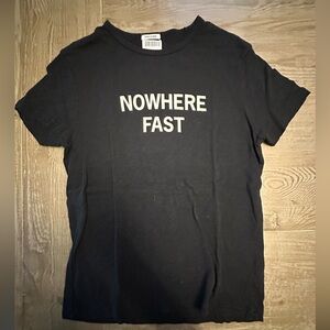 Hiro Clark Black Nowhere Fast Tshirt - NWT Size S